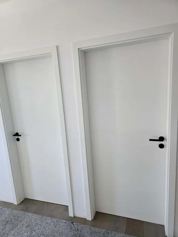 Sobna vrata Duradecor Lan s crnim detaljima