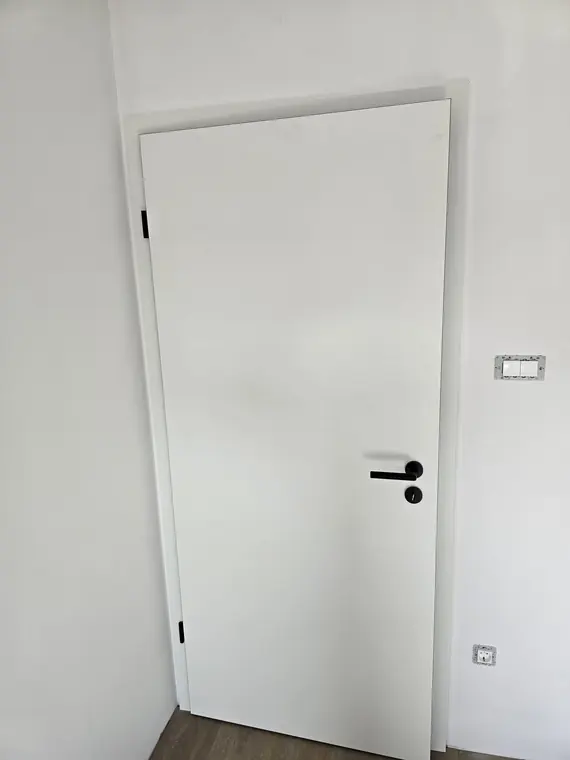Sobna vrata Duradecor Lan s crnim detaljima