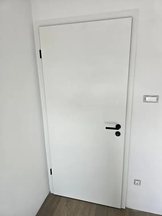 Sobna vrata Duradecor Lan s crnim detaljima