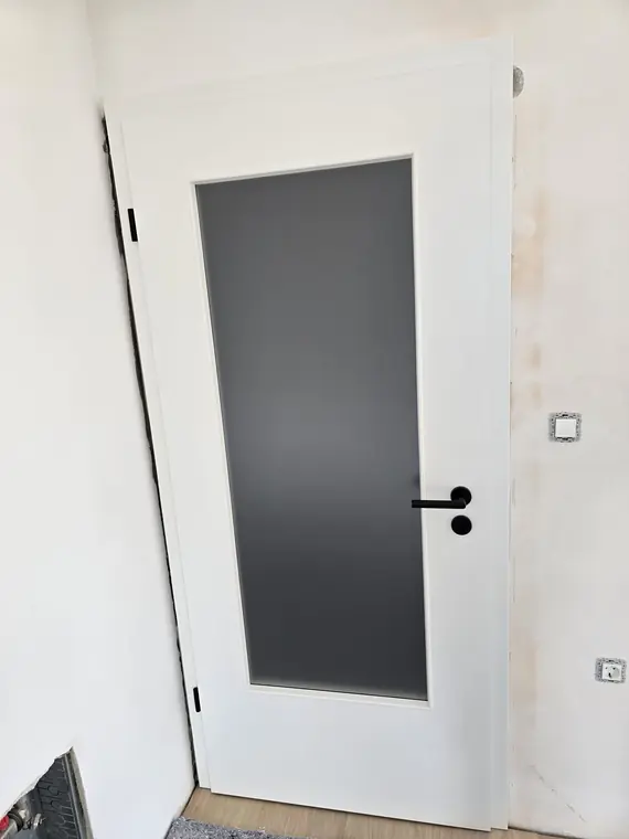 Sobna vrata Duradecor Lan s crnim detaljima