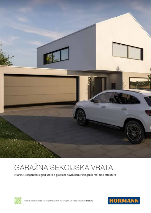 Naslovnica kataloga Garažna sekcijska vrata