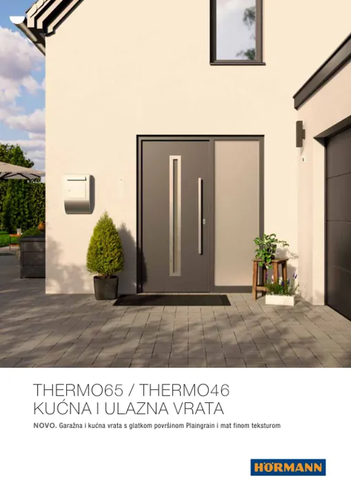 Naslovnica kataloga Kućna vrata Thermo65 / Thermo46